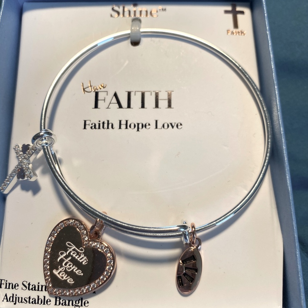 Faith bracelet